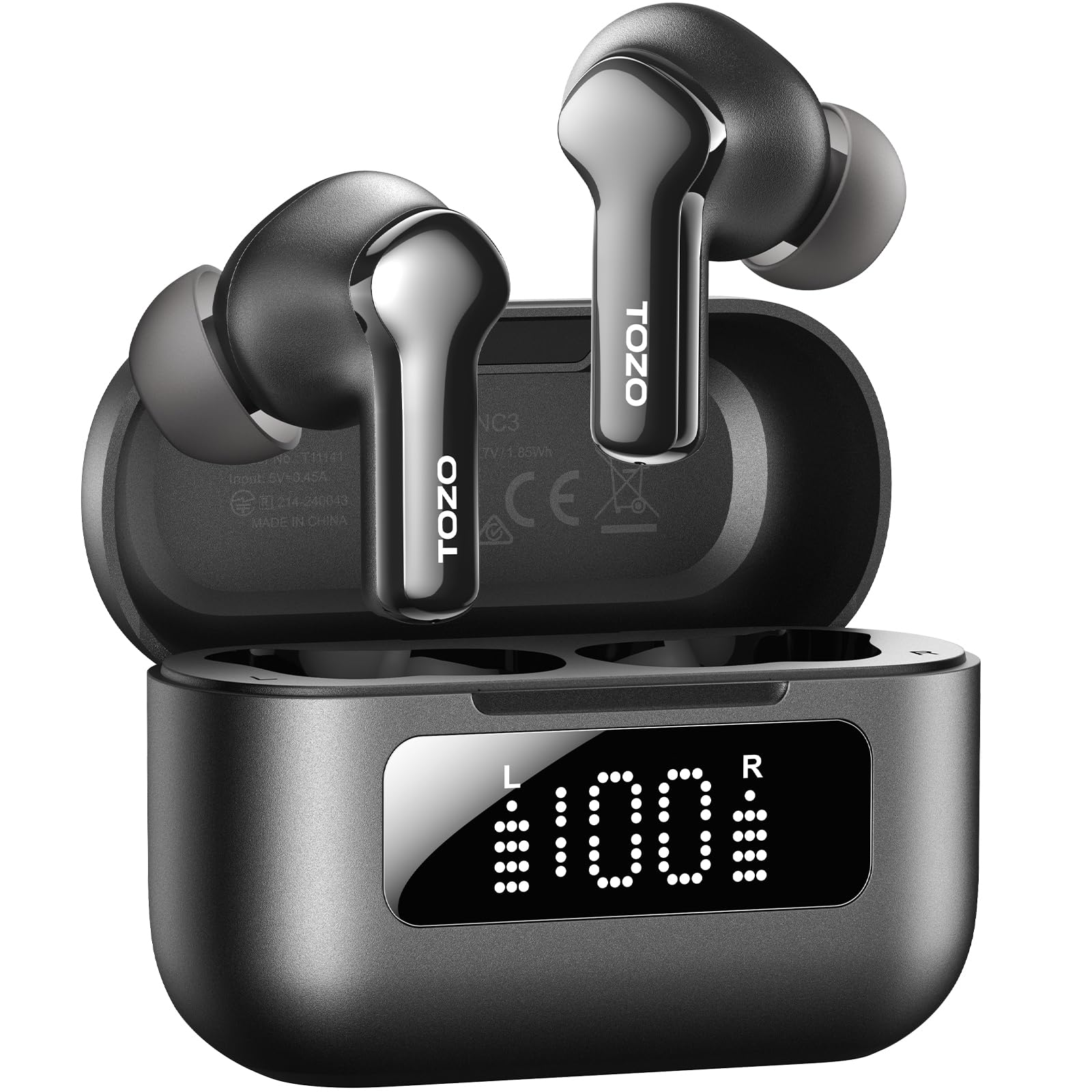 TOZO True Wireless Earbuds with LED Charging Display