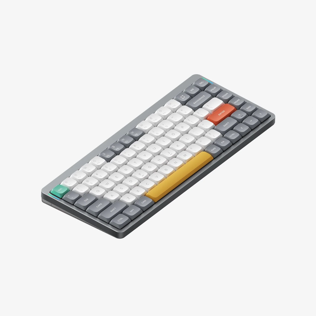 Compact Mechanical Keyboard with Knob